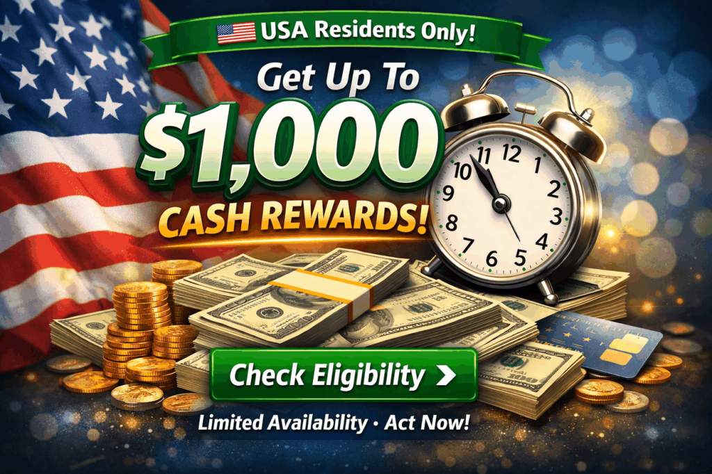 USA Rewards- Cash $1000-N489